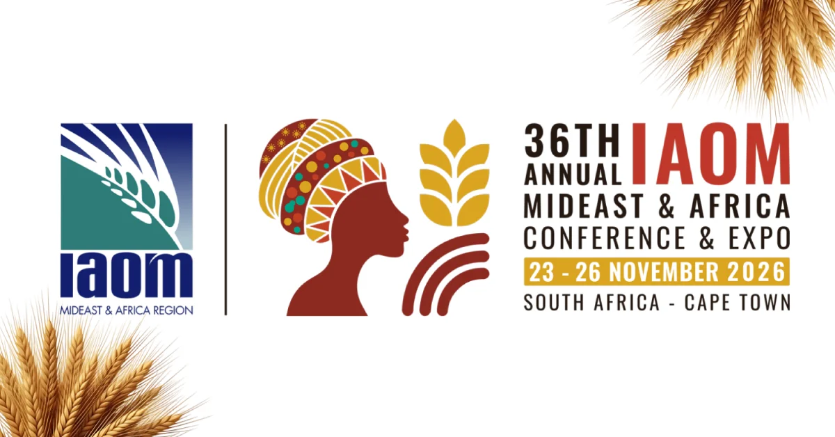 IAOM MEA 2026 • 23–26 November 2026 • Cape Town International Convention Centre