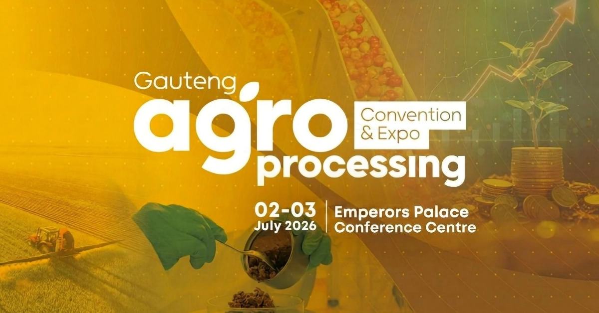 Gauteng Agroprocessing Convention and Expo 2026 • 2–3 July 2026 • Emperors Palace Convention Centre